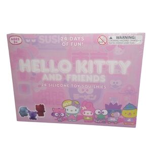 Hello Kitty and Friends Silicone Squishies 24 Piece Advent Calendar